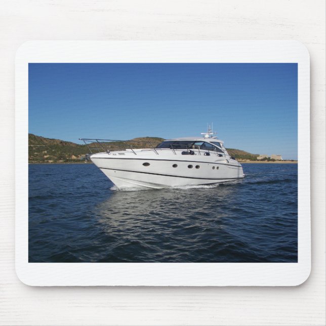 Alfombrilla De Ratón Luxury Motor Boat (Frente)