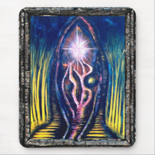 Alfombrilla De Ratón Luz celeste