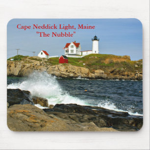 Alfombrilla De Ratón Luz de Cabo Neddick, Maine mousepad