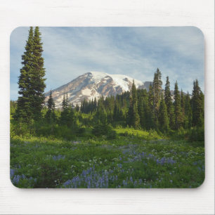 Alfombrilla De Ratón Luz de la mañana en Monte Rainier