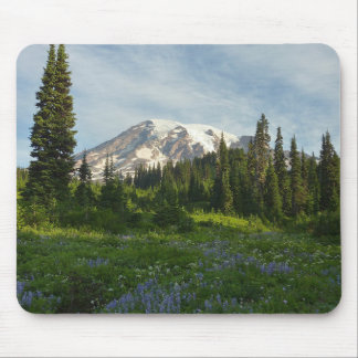 Alfombrilla De Ratón Luz de la mañana en Monte Rainier
