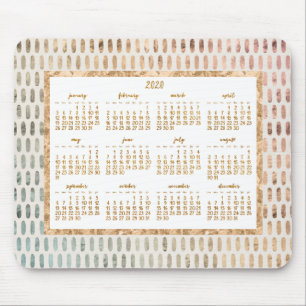 Alfombrilla De Ratón Luz de las pastillas de ratón del calendario Golde