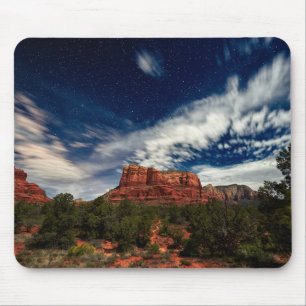 Alfombrilla De Ratón Luz de luna sobre Sedona, Arizona