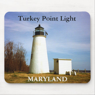 Alfombrilla De Ratón Luz del punto de Turquía, Maryland Mousepad