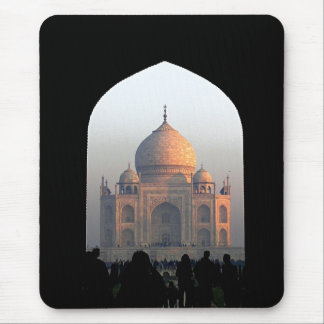 Alfombrilla De Ratón Luz del Taj Mahal de la foto de la arquitectura de