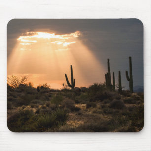 Alfombrilla De Ratón Luz en el desierto