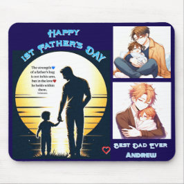 Alfombrilla De Ratón Luz guía - Atardecer para padres e hijos