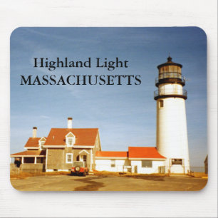 Alfombrilla De Ratón Luz Highland, Massachusetts Mousepad