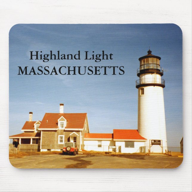 Alfombrilla De Ratón Luz Highland, Massachusetts Mousepad (Frente)
