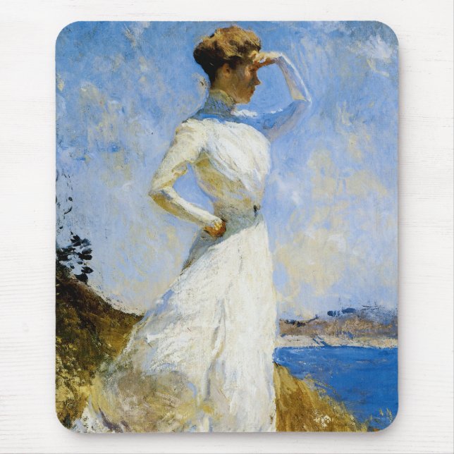 Alfombrilla De Ratón Luz solar por Frank Benson (Frente)