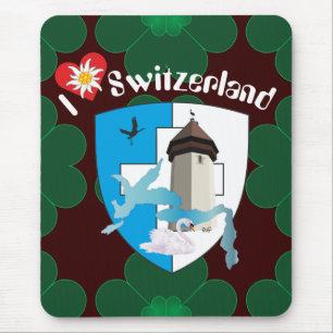 Alfombrilla De Ratón Luzern Schweiz Suisse Svizzera Suiza Mauspad