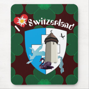 Alfombrilla De Ratón Luzern Schweiz Suisse Svizzera Suiza Mauspad
