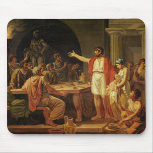 Alfombrilla De Ratón Lycurgus mostrando a los Ancients de Sparta sus
