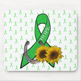 Alfombrilla De Ratón Lyme Disease Hope Country and Western Ribbon