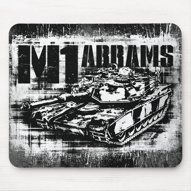 Alfombrilla De Ratón M1 Abrams Mousepad (Frente)