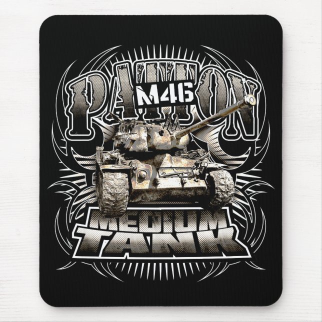Alfombrilla De Ratón M46 Patton Mouse Pad Mousepad (Frente)