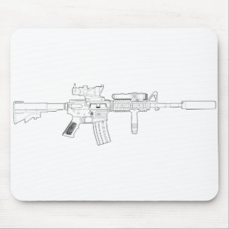 Alfombrilla De Ratón M4 SOPMOD Mousepad