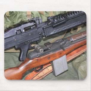 Alfombrilla De Ratón M60 y M14 de lado a lado Mousepad