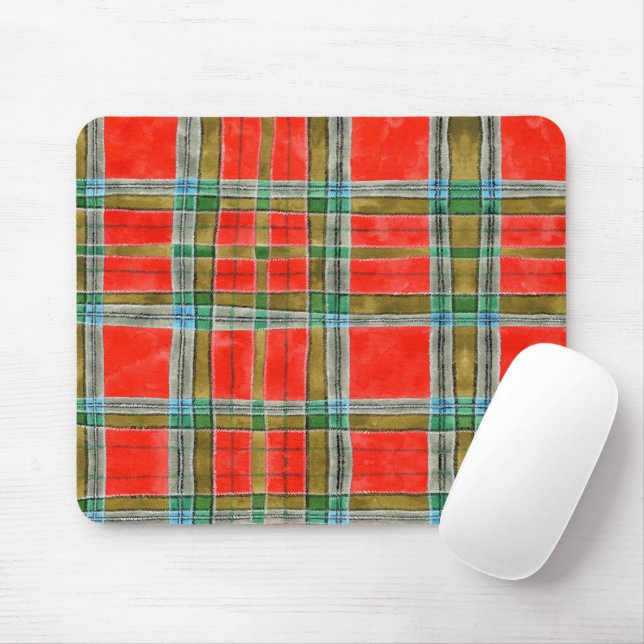 Alfombrilla De Ratón MAC BAIN TARTAN Mousepad (Con ratón)