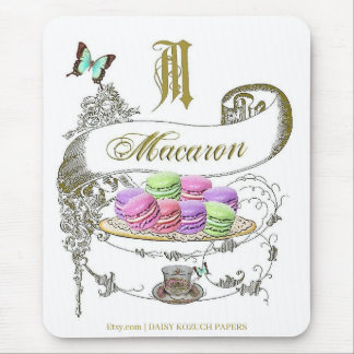 Alfombrilla De Ratón Macaron, almohadilla de ratón inspirada en Francia