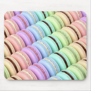 Alfombrilla De Ratón Macarones franceses con colores y sabores diferent