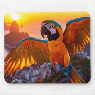 Alfombrilla De Ratón Macaw