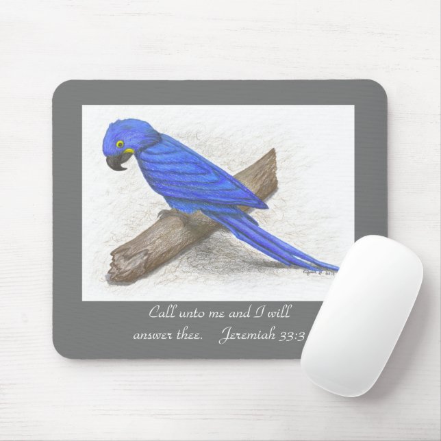 Alfombrilla De Ratón Macaw Mousepad (Con ratón)