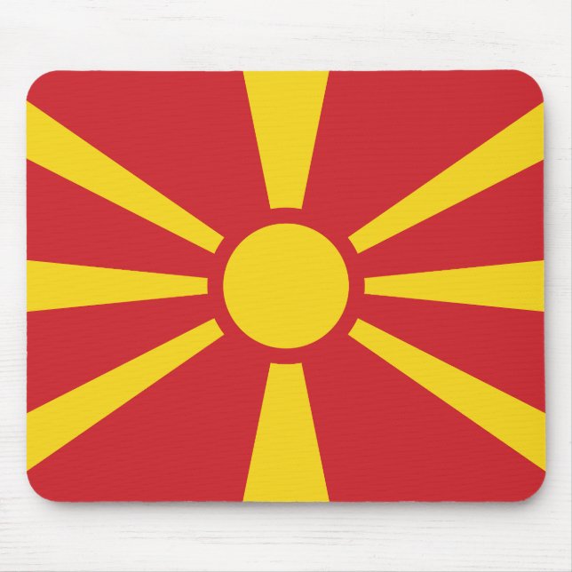 Alfombrilla De Ratón Macedonia del Norte (Frente)