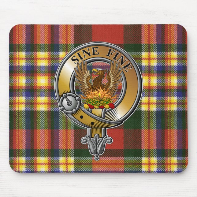 Alfombrilla De Ratón MacGill Tartan & Badge (Frente)