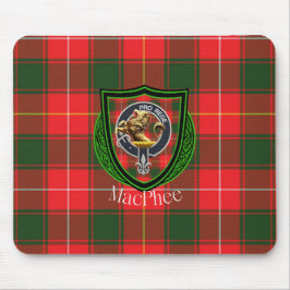Alfombrilla De Ratón MacPhee Scottish Clan Tartan & Crest