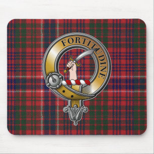 Alfombrilla De Ratón MacRae Tartan & Badge
