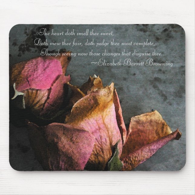 Alfombrilla De Ratón Macro muerta Mousepads de los rosas (Frente)