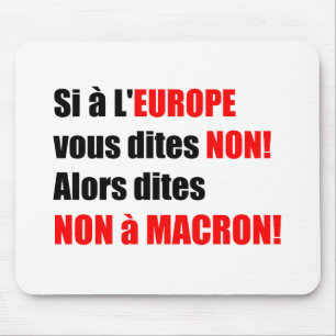 Alfombrilla De Ratón MACRON = Mondialización - Mousepad