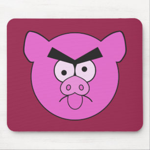 Alfombrilla De Ratón Mad Pig personalizado mousepad