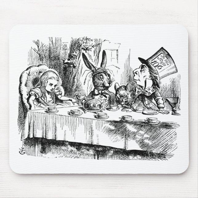 Alfombrilla De Ratón Mad Tea Fiesta Mouse Pad (Frente)