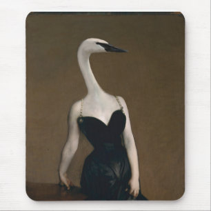 Alfombrilla De Ratón Madame X tiene un vello sensual