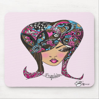 Alfombrilla De Ratón Madamoiselle Mimi Le Exquisite Girlie MousePad