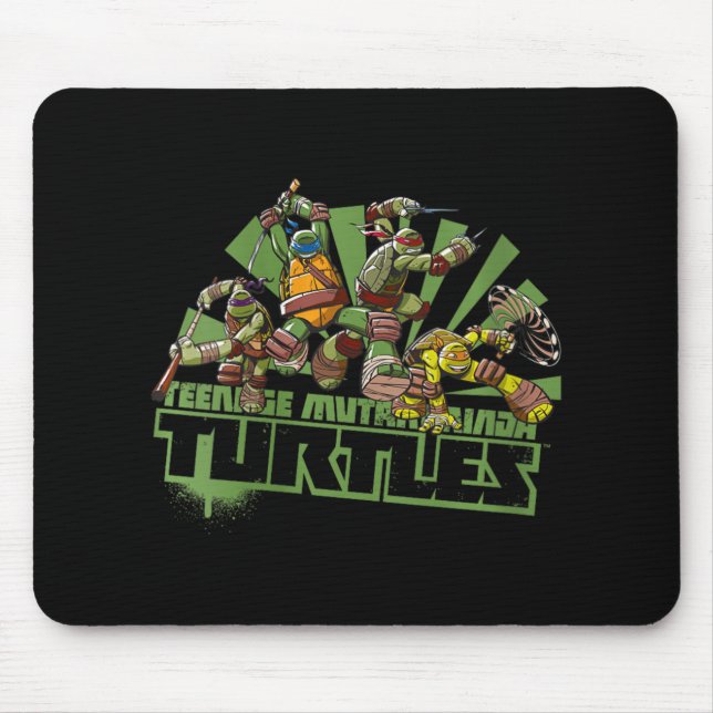 Alfombrilla De Ratón Mademark X - Womens - Original Tmnt New Series Tea (Frente)