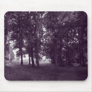 Alfombrilla De Ratón Madera, Bute Park Cardiff - BW morado