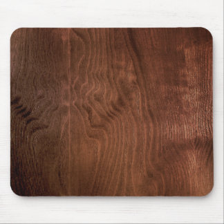 Alfombrilla De Ratón Madera contrachapada oscura Mousepad de la nuez