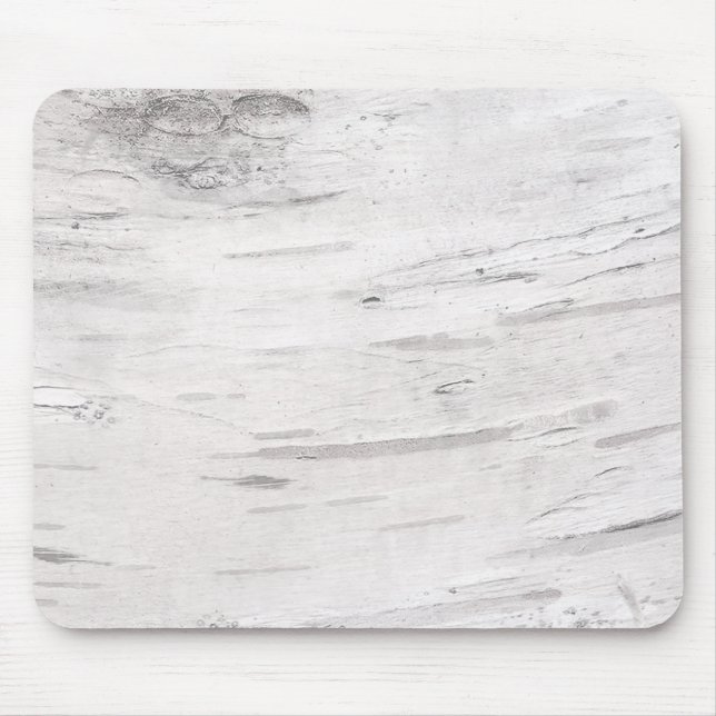Alfombrilla De Ratón Madera de Abedul Blanco Granero Rústico de Casa de (Frente)