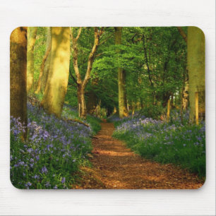 Alfombrilla De Ratón Maderas del Bluebell