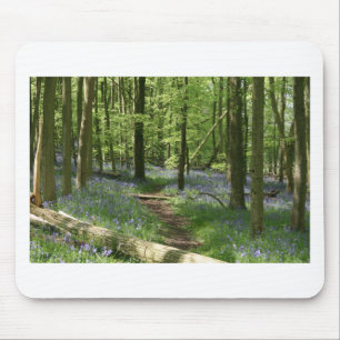 Alfombrilla De Ratón Maderas del Bluebell
