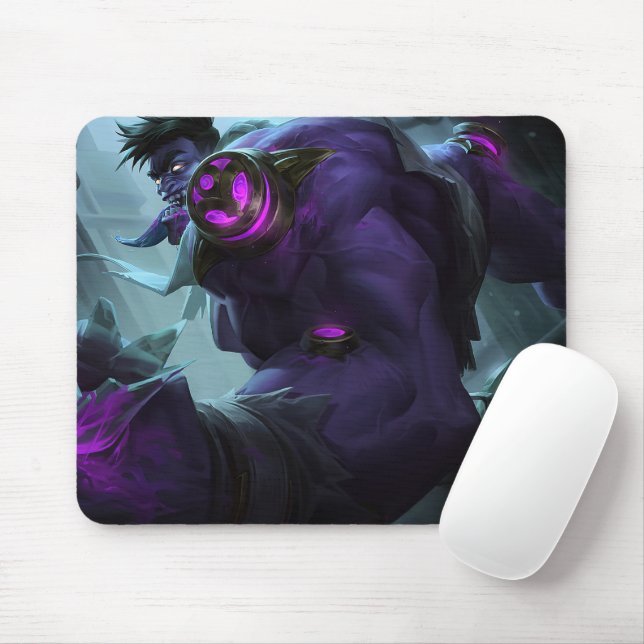 Alfombrilla De Ratón Madman Gaming Mousepad | Arte con temas de Power L (Con ratón)