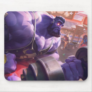 Alfombrilla De Ratón Madman Gaming Mousepad   Arte con temas de Power L