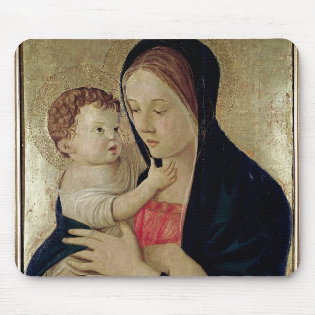 Alfombrilla De Ratón Madonna y niño, c.1475 (Frente)