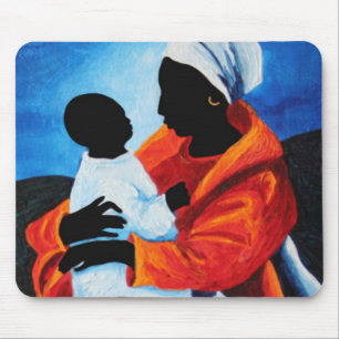 Alfombrilla De Ratón Madonna y niño - primeras palabras 2008