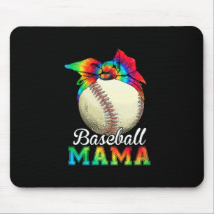 Alfombrilla De Ratón Madre Arte Béisbol Mamá Cumpleaños