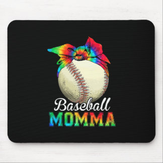 Alfombrilla De Ratón Madre Arte Béisbol Momia Cumpleaños