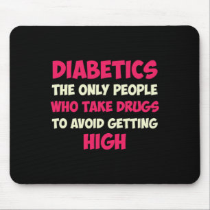 Alfombrilla De Ratón Madre de diabetes tipo 1 Madre T1d Conciencia diab